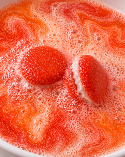 Tiger Roar Bath Bomb Cookies l Blood Orange l Red Orange