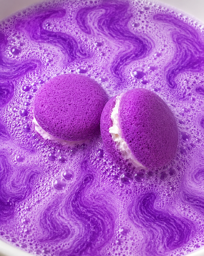 Unicorn Yawns Bath Bomb Cookies l Grape l Purple