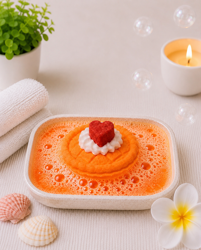 Mini Pie Bath Bomb l Fruity l Orange