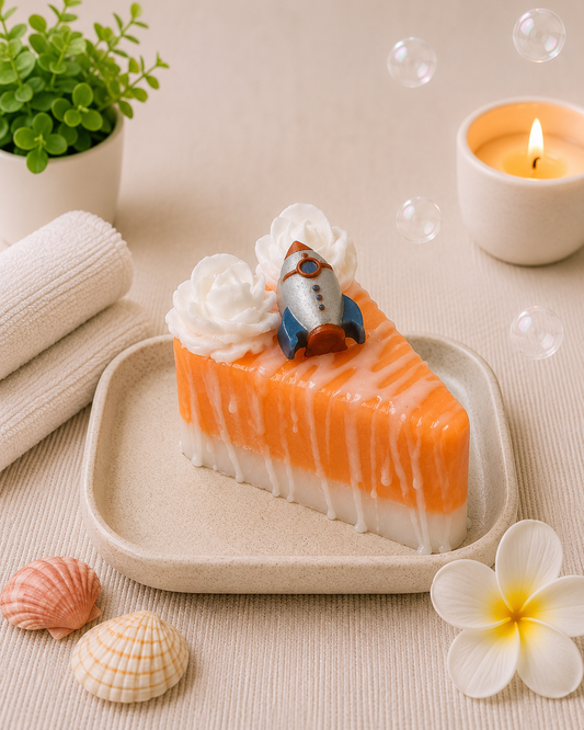 Monkey Farts Cake Slice Soap