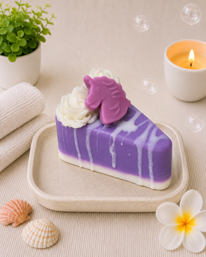 Grape Soda Cake Slice Soap