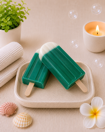 Popsicle Soap l Citrus l Green