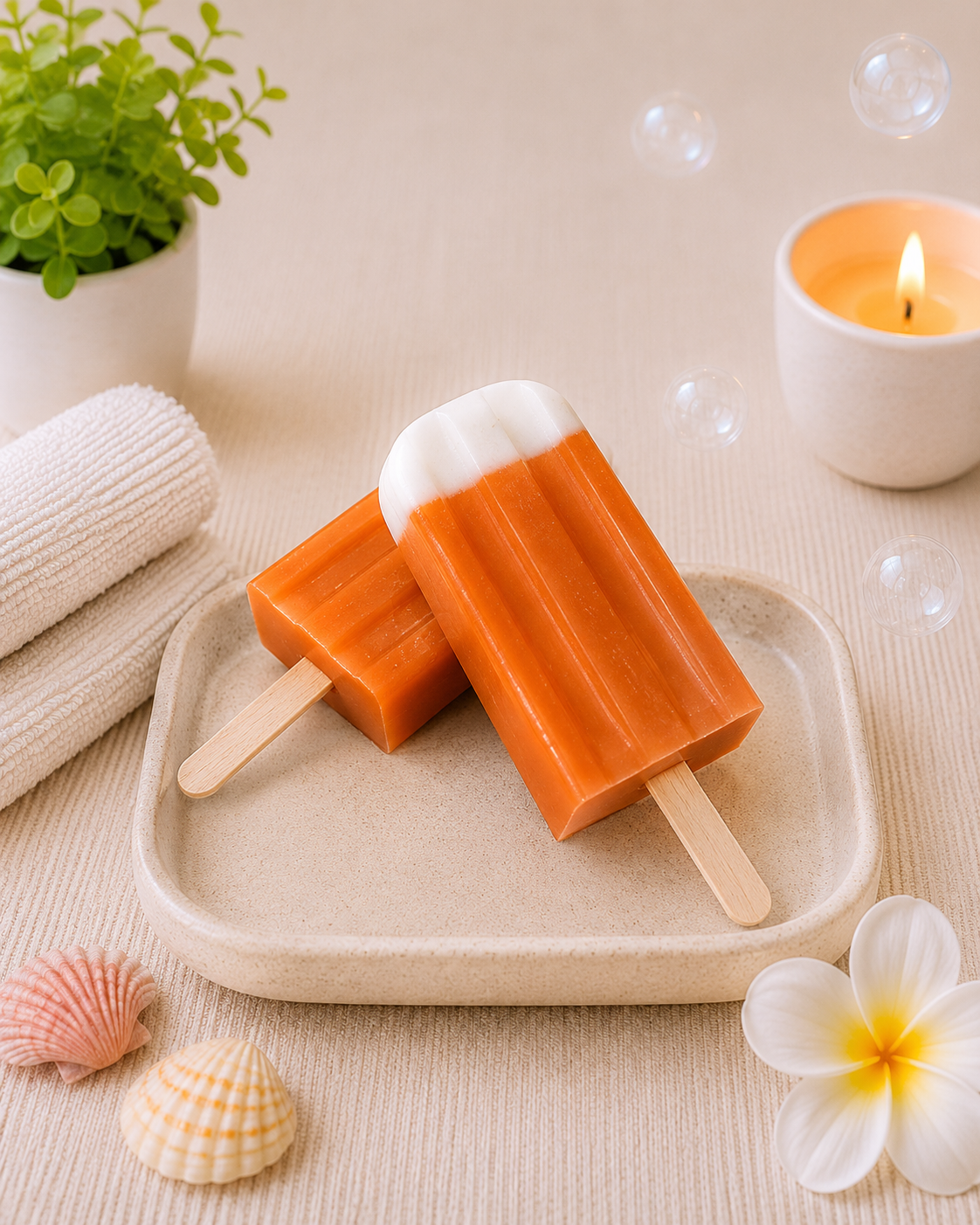 Popsicle Soap l Fruity l Orange