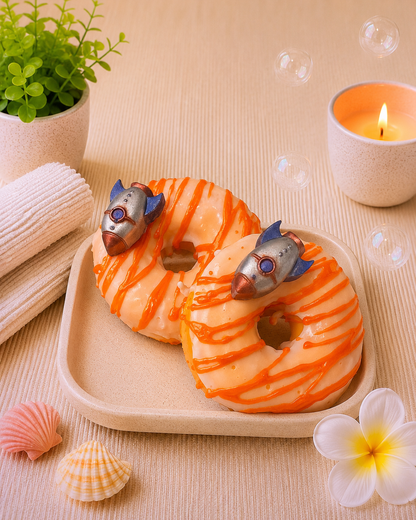 3" Donut Soap l Fruity l Orange