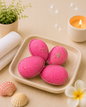 Speckled Egg Bath Bomb l Strawberry l Pink