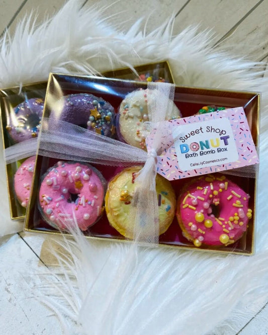Donut Bath Bomb Box Set - Calla Lily Cosmetics + CL kids
