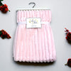 Pink Baby Plush Blanket - Calla Lily Cosmetics + CL kids