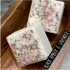 Square Goat Milk Bath Bomb - Black Amber and Lavender