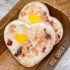 Heart Goat Milk Bath Bomb- Rose Garden