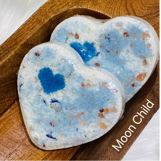 Heart Goat Milk Bath Bomb- Moon Child