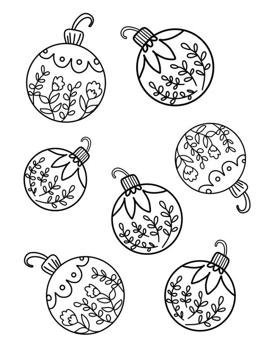 Christmas Coloring Sheet