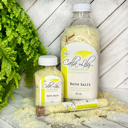 Lemongrass and Eucalyptus Bath Salts