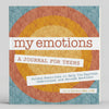 Book cover of 'my emotions: A Journal for Teens' with a colorful design and text.