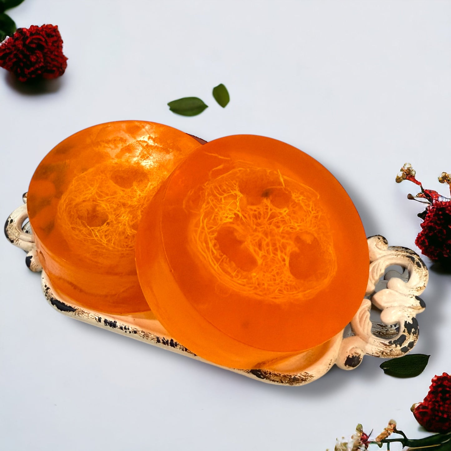 Orange Blossom Loofah Soap