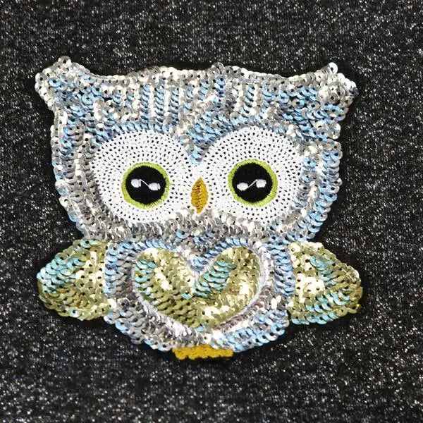 Sequin Owl Sweatshirt