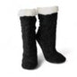 Britt's Slipper Socks - Black - Calla Lily Cosmetics + CL kids