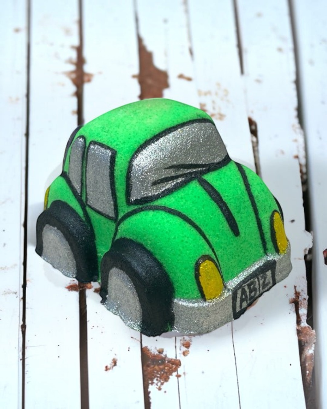 Volkswagen Bug Car Bath Bomb - Green
