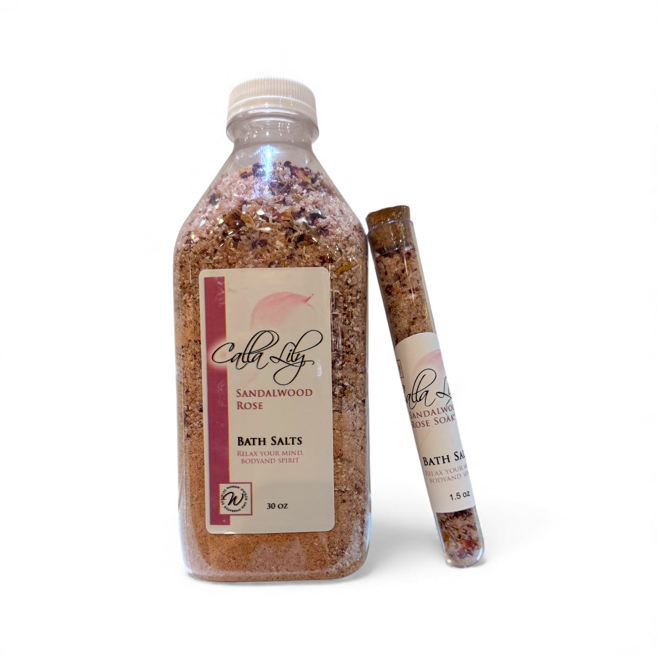 Sandalwood Rose Bath Salts