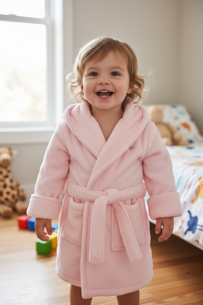 Pink Super Soft Toddler Robe