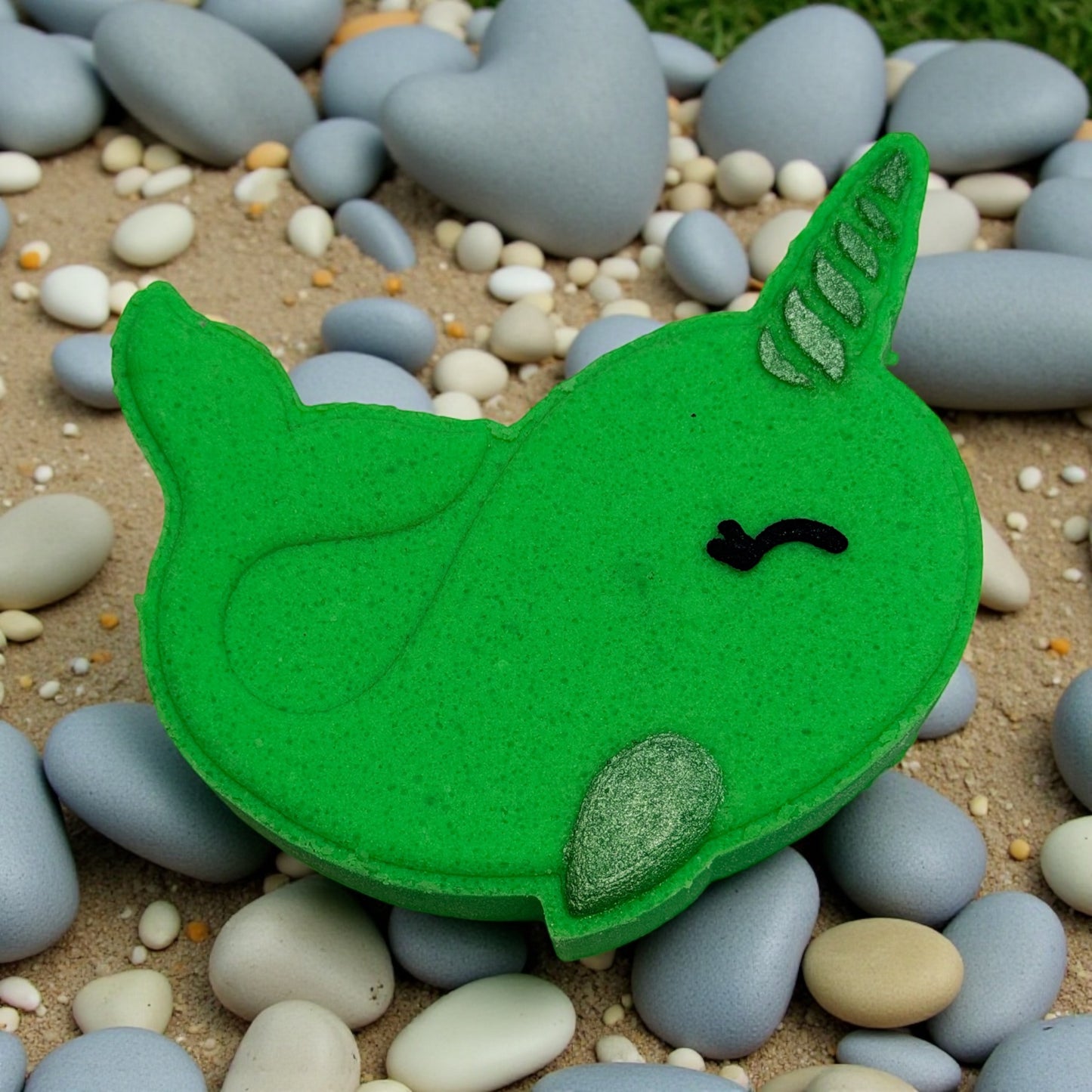 Narwhal Bath Bomb - Green