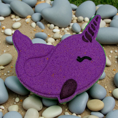 Narwhal Bath Bomb - Purple