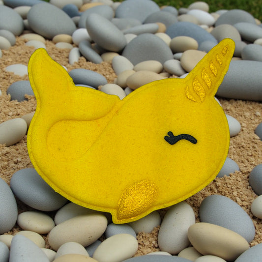 Narwhal Bath Bomb - Yellow