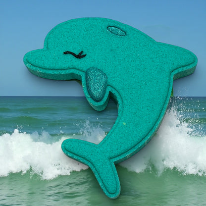 Dolphin Bath Bomb - Teal