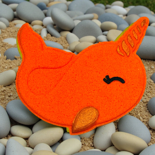 Narwhal Bath Bomb - Orange