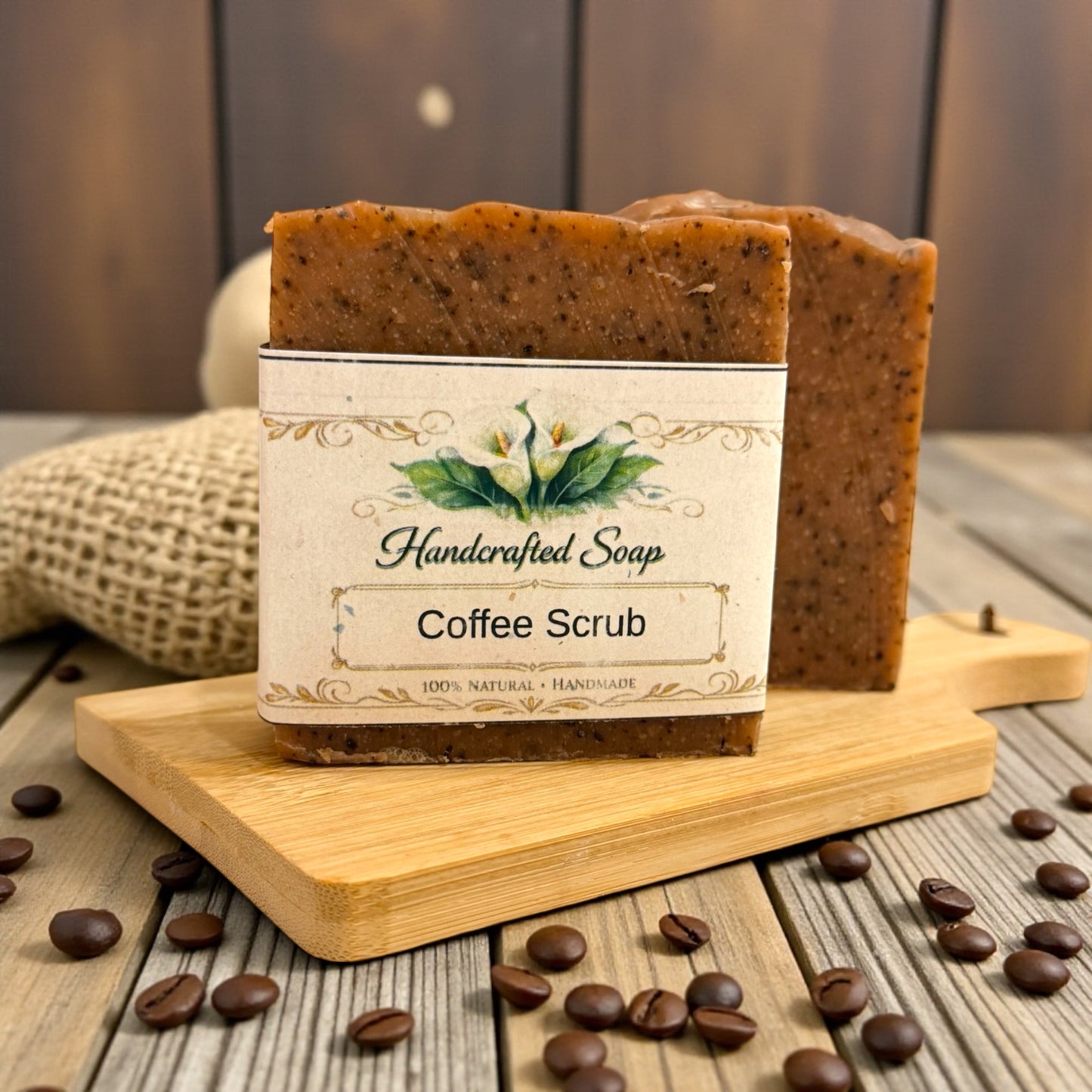 Coffee Scrub Bar Soap