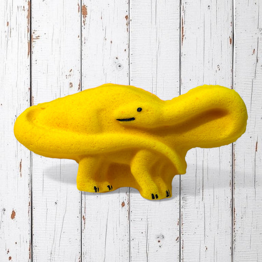 Med. Brontosaurus Bath Bomb - Yellow