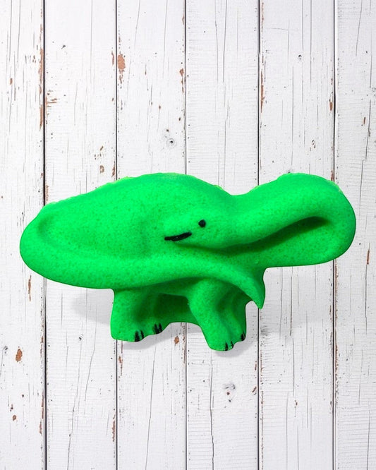 Med. Brontosaurus Dino Bath Bomb - Green