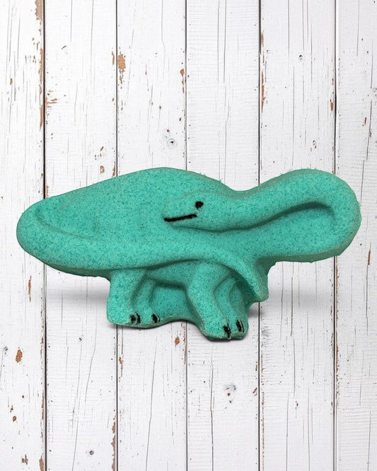 Med. Brontosaurus Bath Bomb - Teal