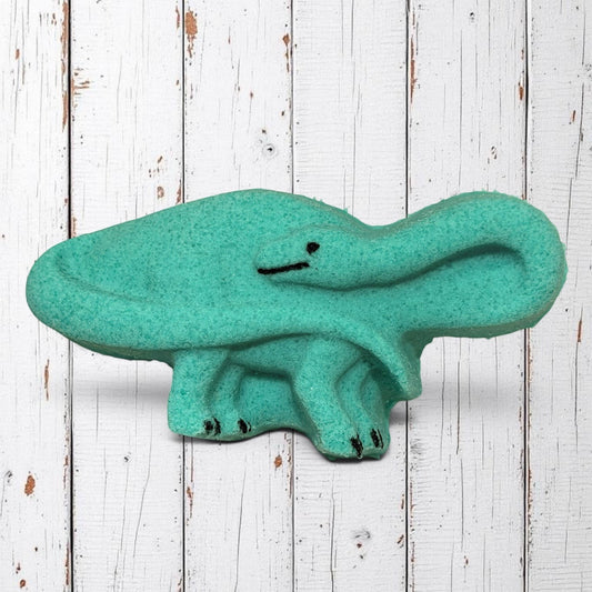 Med. Brontosaurus Bath Bomb - Teal