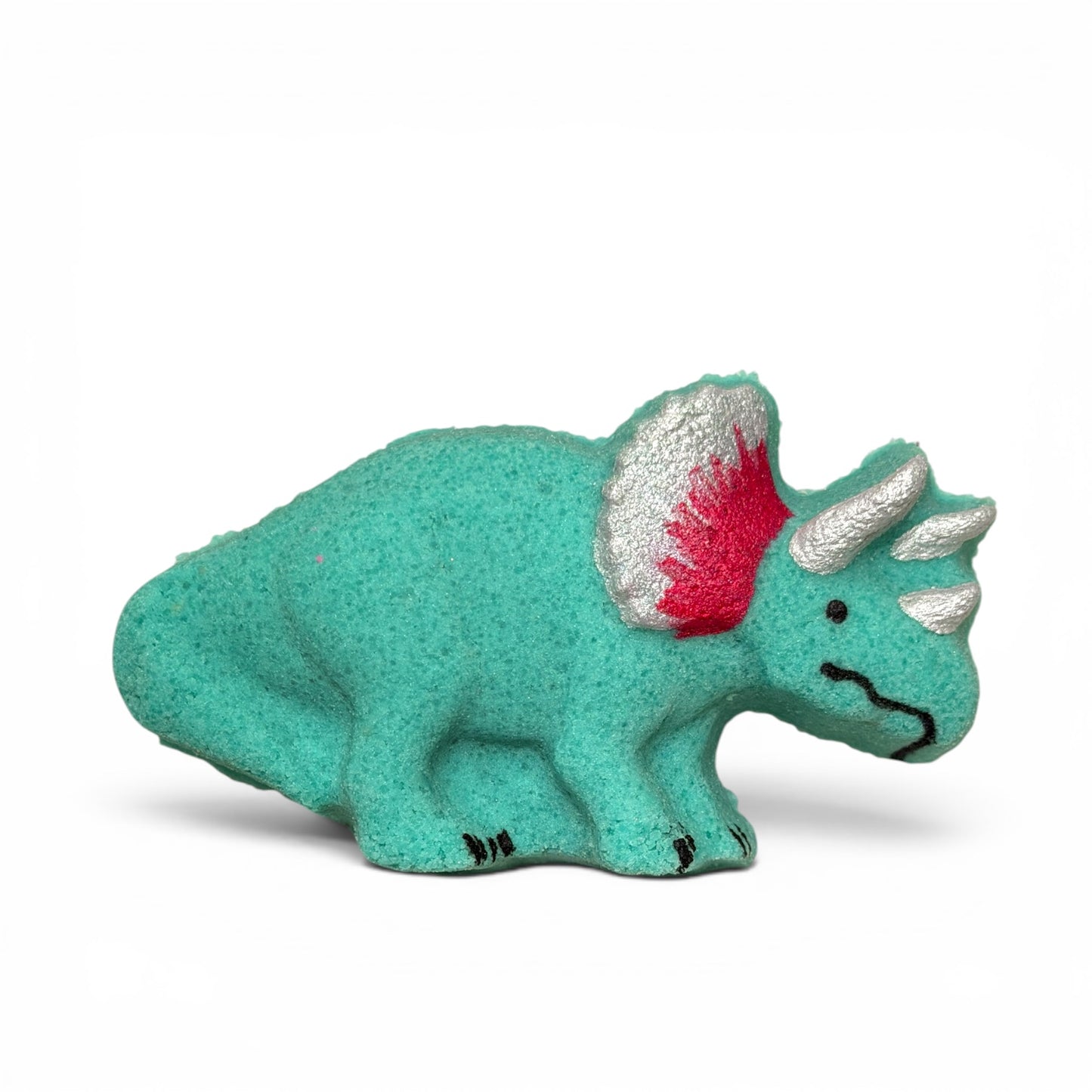 3 oz Triceratops Dino Bath Bomb - Teal