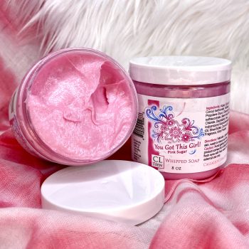 You Got This Girl! Pink Sugar Whipped Soap! - Calla Lily Cosmetics + CL kids