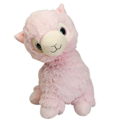 Pink Llama Warmies Junior