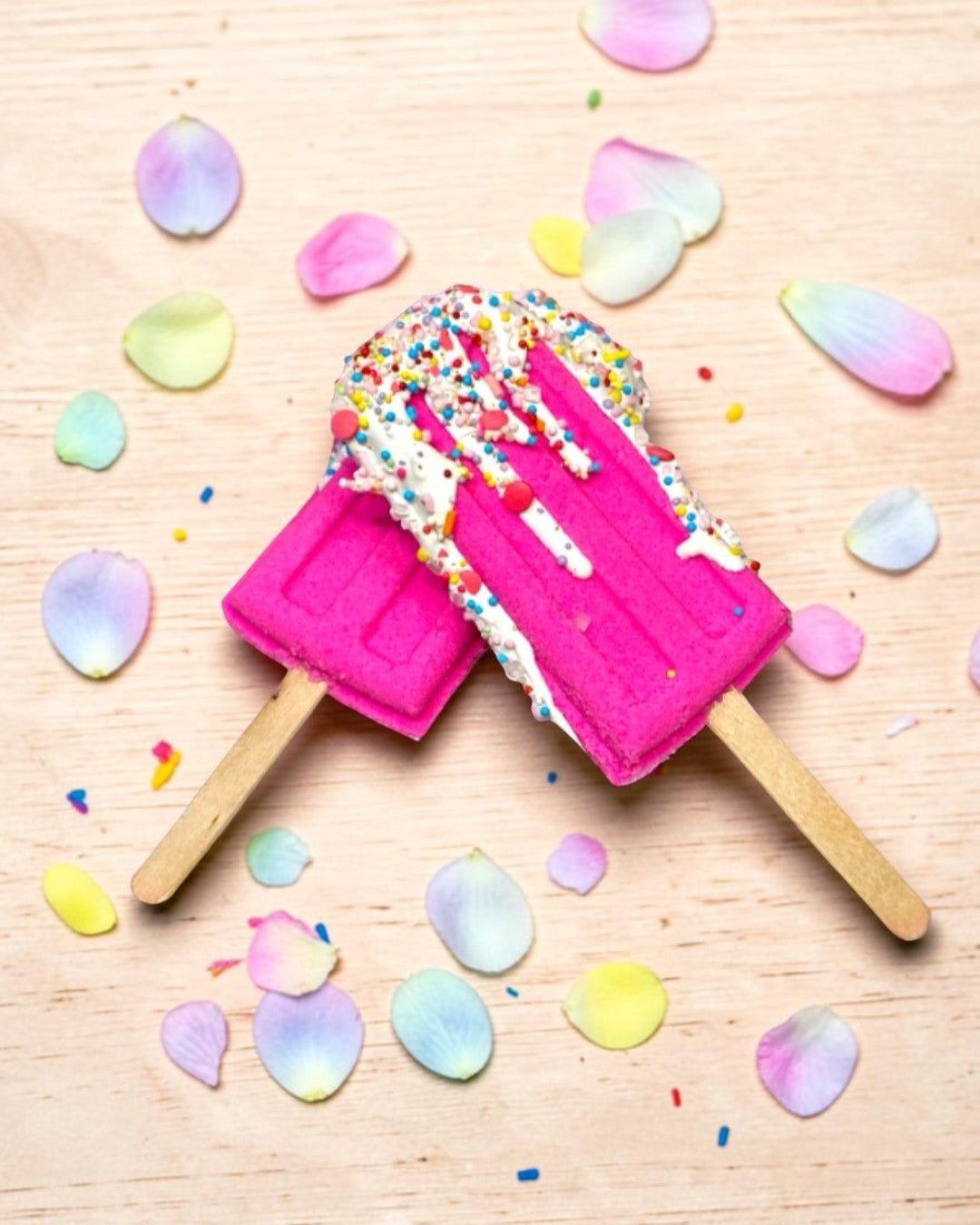 Popsicle Bath Bomb - Pink | Calla Lily Cosmetics + CL kids