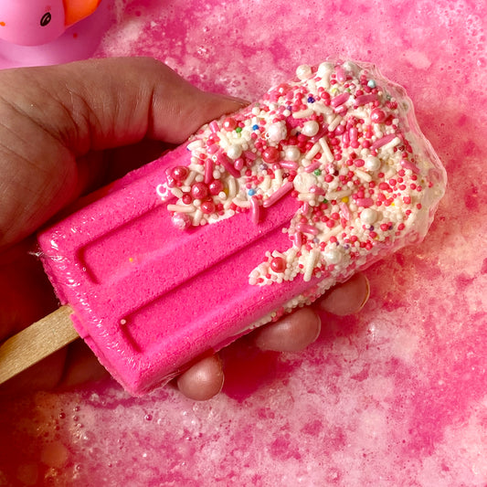 Pink Popsicle Bath Bomb