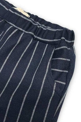Pinstripe Jersey Pants Navy - Calla Lily Cosmetics + CL kids