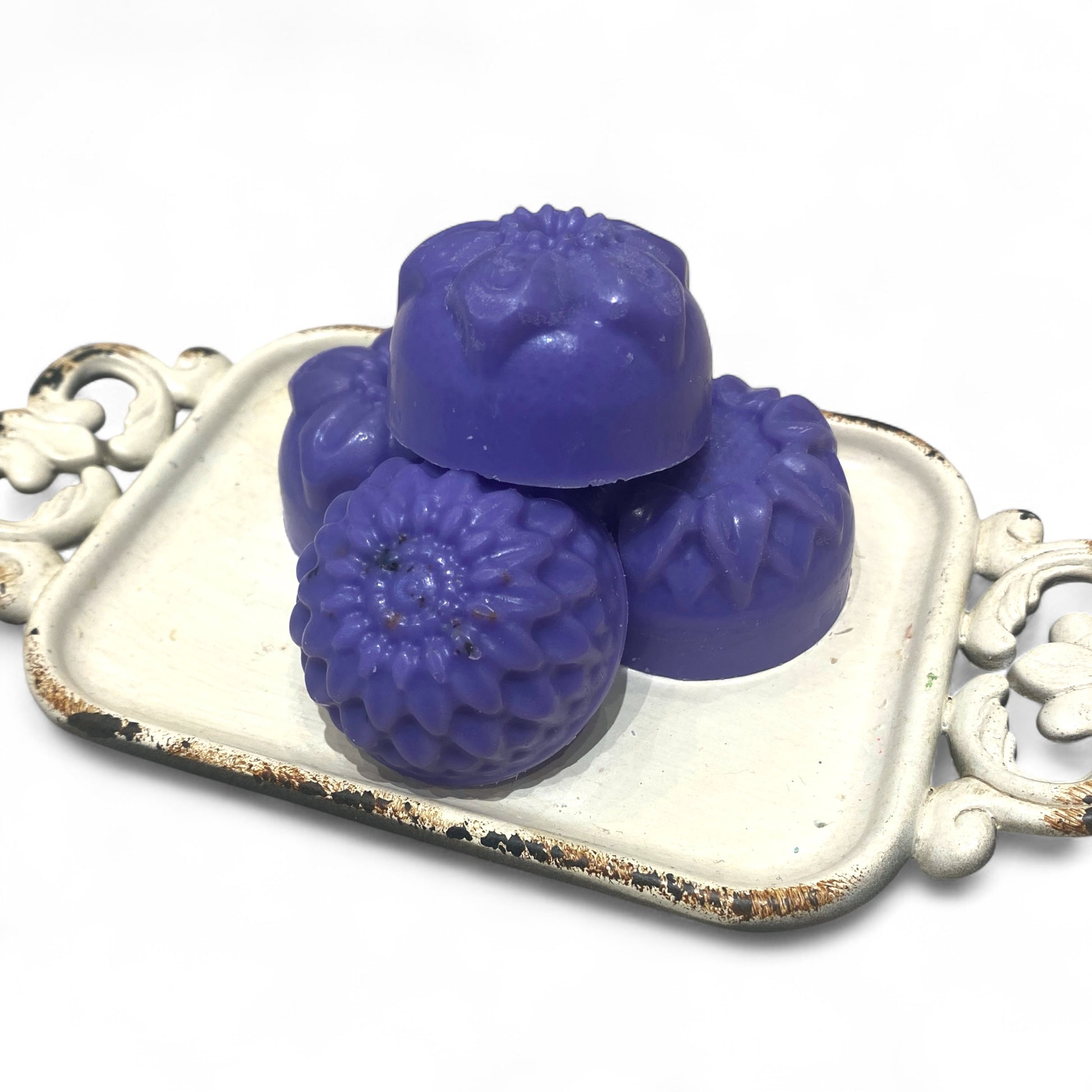 Boys Are Icky Pack of 9 Wax Melts on  white plat