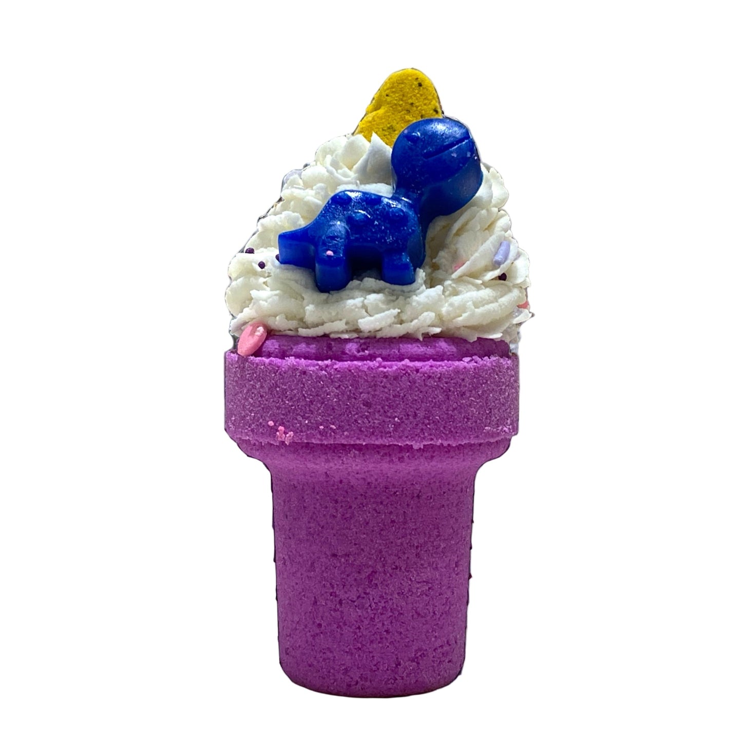 Ice Cream Cone Bath Bomb - Purple - Grape Soda - Calla Lily Cosmetics + CL kids