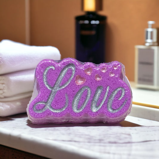 Love Bath Bomb - Purple - Calla Lily Cosmetics + CL kids