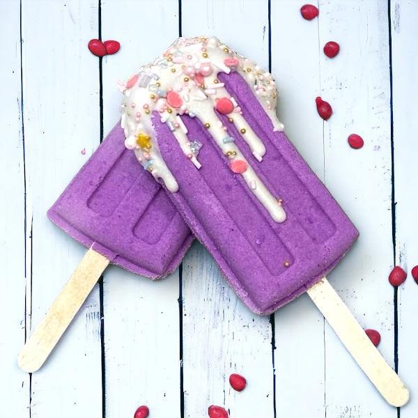 Popsicle Bath Bomb - Purple | Calla Lily Cosmetics + CL kids