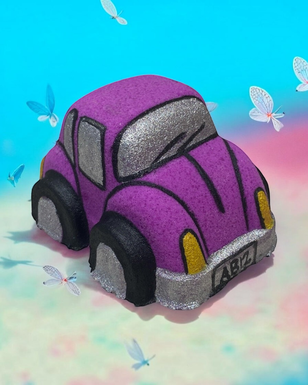 Volkswagen Bug Car Bath Bomb - Purple