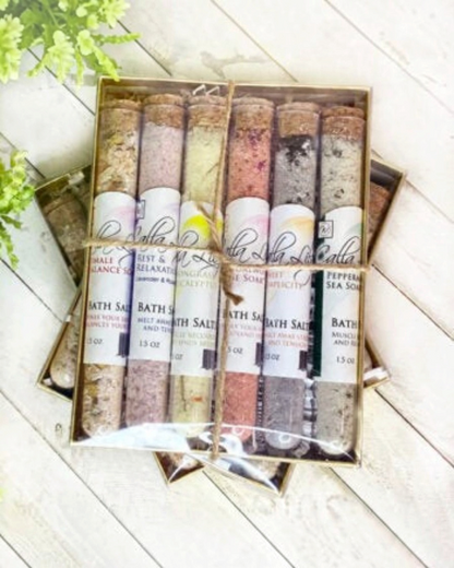 Bath Salt Sampler - Calla Lily Cosmetics + CL kids