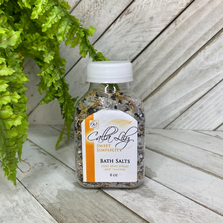 Sweet Simplicity Bath Salts - 8oz - Calla Lily Cosmetics + CL kids