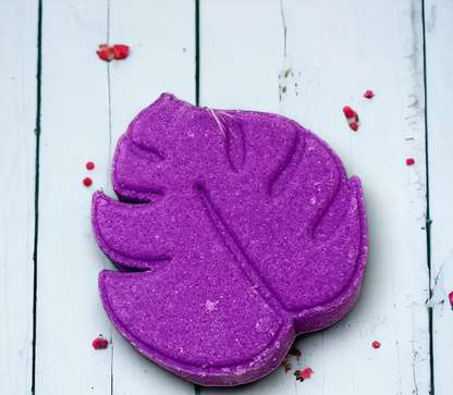 Purple Leaf Bath Bomb