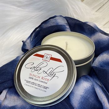 Sleigh Ride Candle - Calla Lily Cosmetics + CL kids