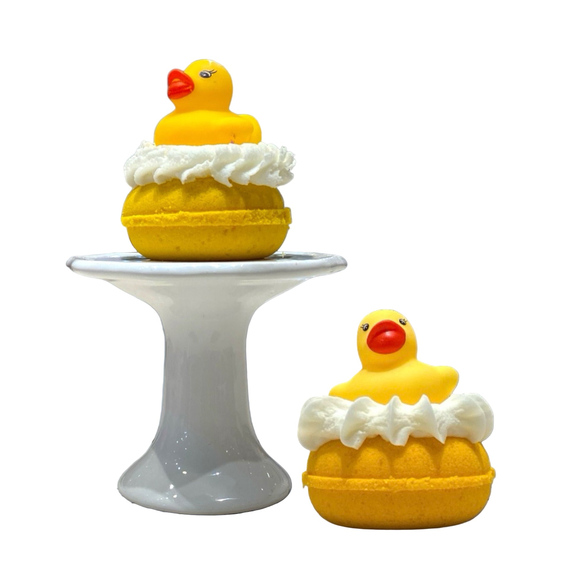 Bubbly Donut Bath Bomb - Yellow - Calla Lily Cosmetics + CL kids