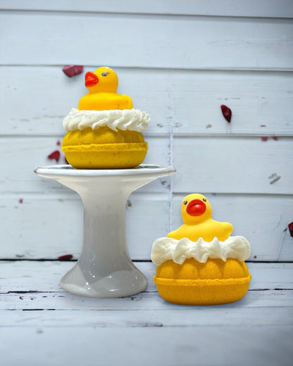 Bubbly Donut Bath Bomb - Yellow - Calla Lily Cosmetics + CL kids